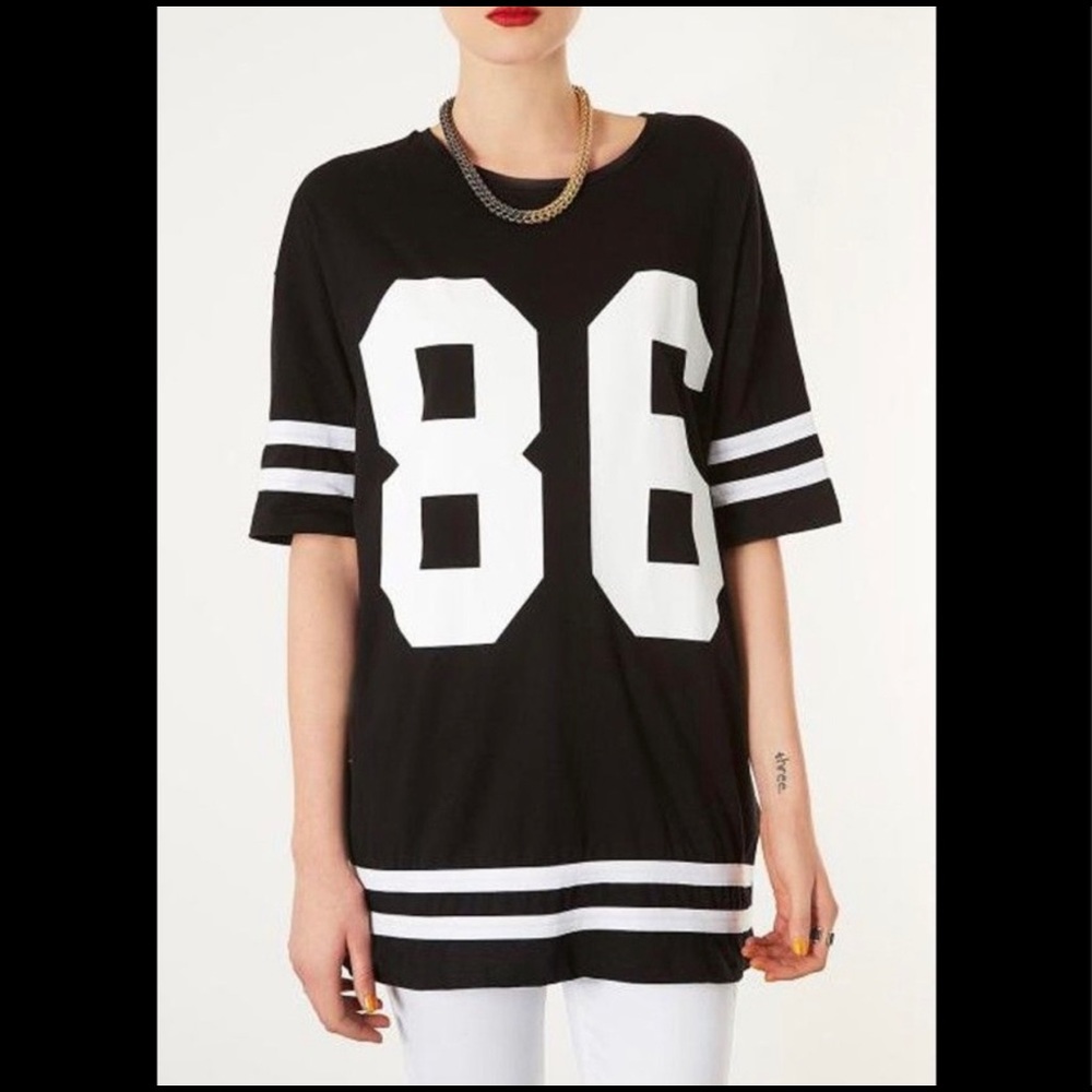 TOPSHOP 86 Tee Shirt Medium Large